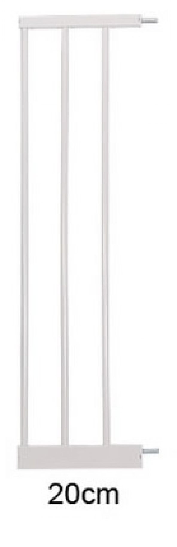 Miny Baby Otomatik Kapanır Güvenlik Kapısı Beyaz Uzatma Parçası 20 Cm