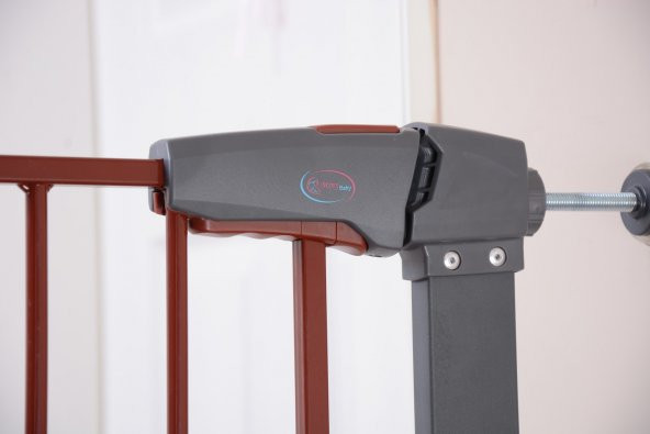 Miny Baby Otomatik Kapanır German Style Stop / Auto Close Güvenlik Kapısı / Kahverengi - 4