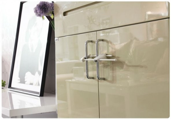 Miny Baby Kulplu Dolap - Kapak Kilidi - 2