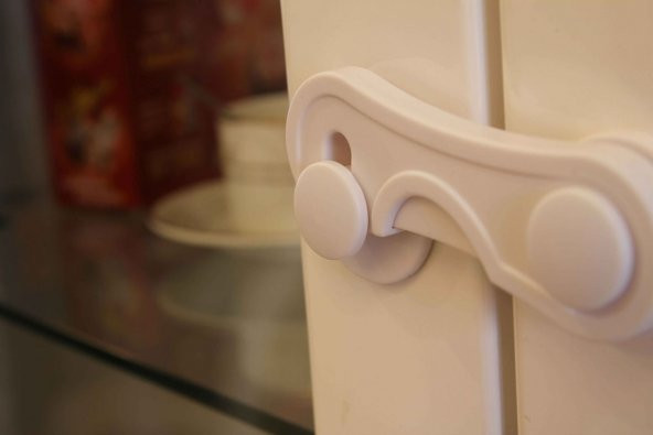 Miny Baby Kapak - Dolap Kilidi / 2Li - Beyaz - 3