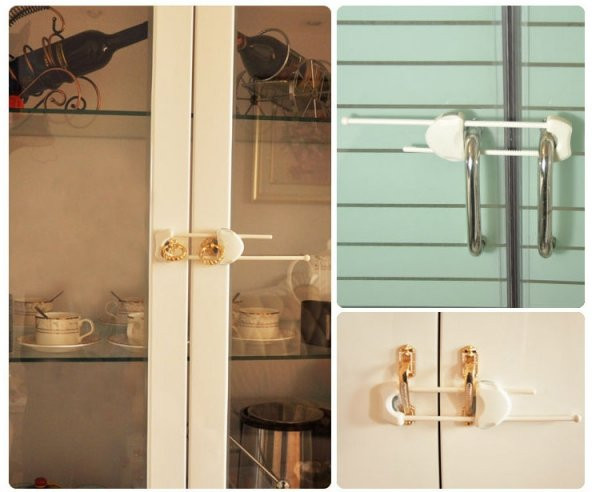 Miny Baby Kulplu Dolap - Kapak Kilidi - 3