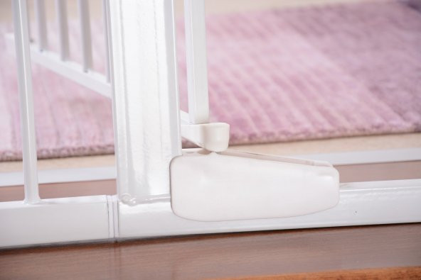 Miny Baby Otomatik Kapanır German Style Stop / Auto Close Güvenlik Kapısı / Beyaz - 5