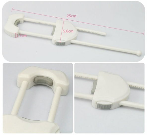 Miny Baby Kulplu Dolap - Kapak Kilidi - 5