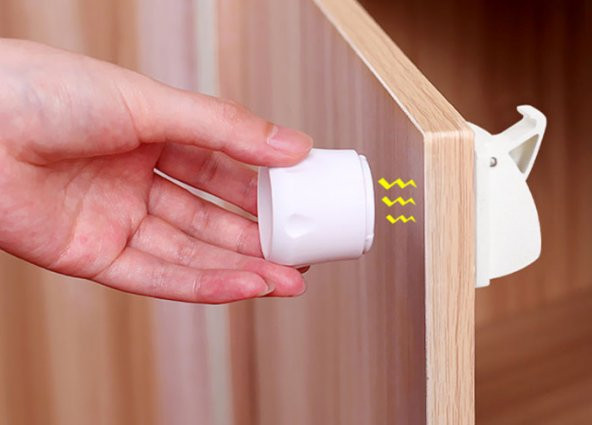 Miny Baby Manyetik Dolap - Çekmece Kilidi - 5