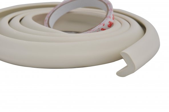Miny Baby Kauçuk Kenar Koruyucu 2 Metre-Krem - Resim 4