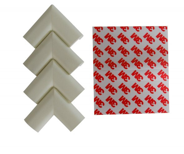 Miny Baby Kauçuk Köşe Koruyucu   4 Lü / Krem - 5