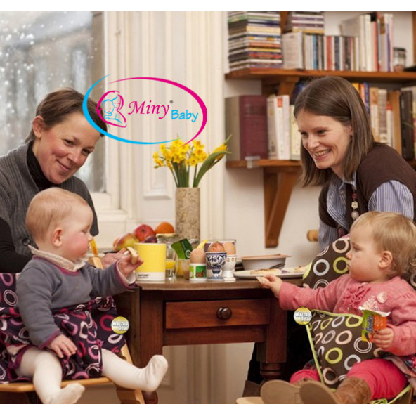 Miny Baby Pembe Güvenli Oturma Sandalye Kiti - 4