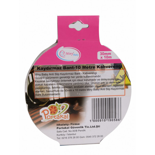 Miny Baby Kaydırmaz Bant-10 Metre / Kahverengi - 4