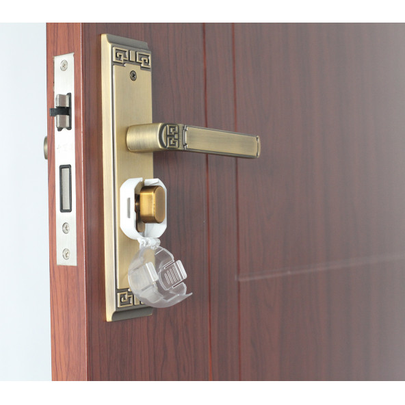 MinyBaby Kapı Kilidi Koruma Mandallı Barel Kilit 2 li - 9