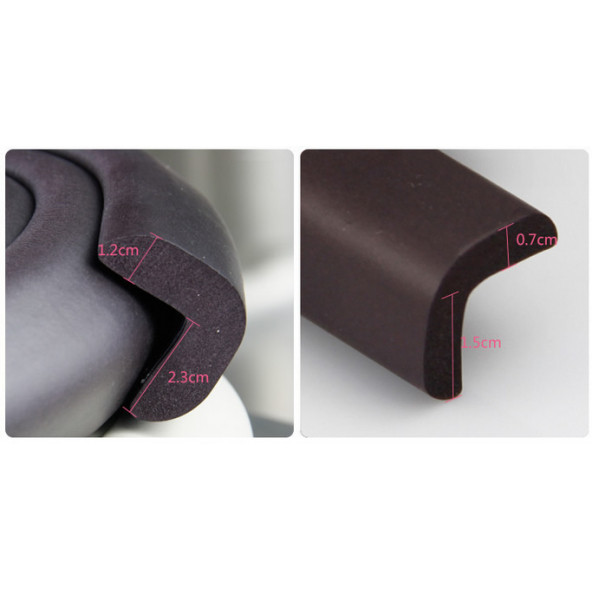 Miny Baby Kahve Kenar - Köşe Kes Yapıştır Makas Hediyeli 10 Metre Kenar + 10 Adet Köşe - 6