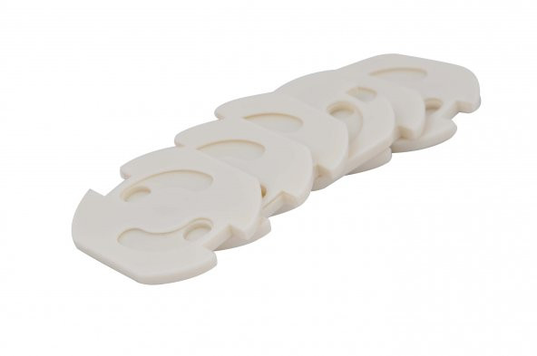 Miny Baby Priz Emniyeti 6Lı - Beyaz Otomatik Kapanır - 5