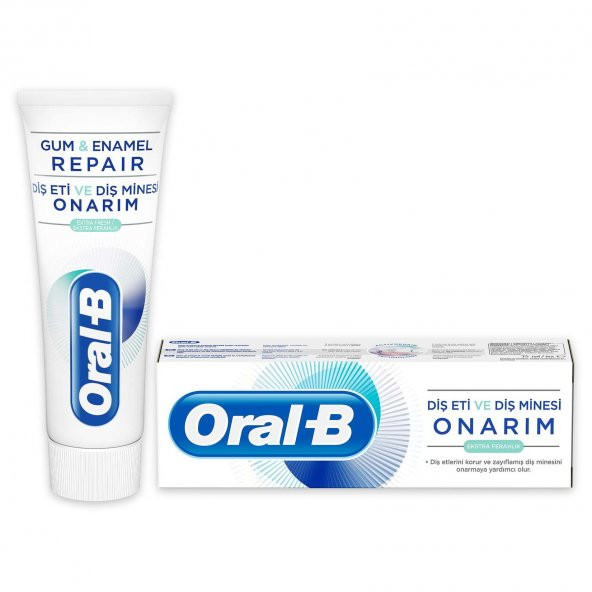 Oral-B Diş Eti ve Diş Minesi Onarım Ekstra Ferahlık Diş Macunu 75 ml