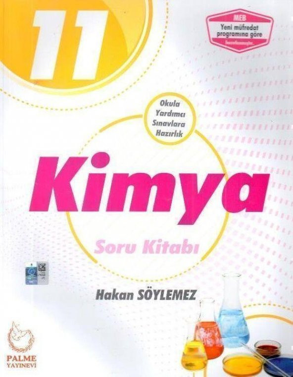 11.Sınıf Kimya Soru Kitabı Palme Yayınları