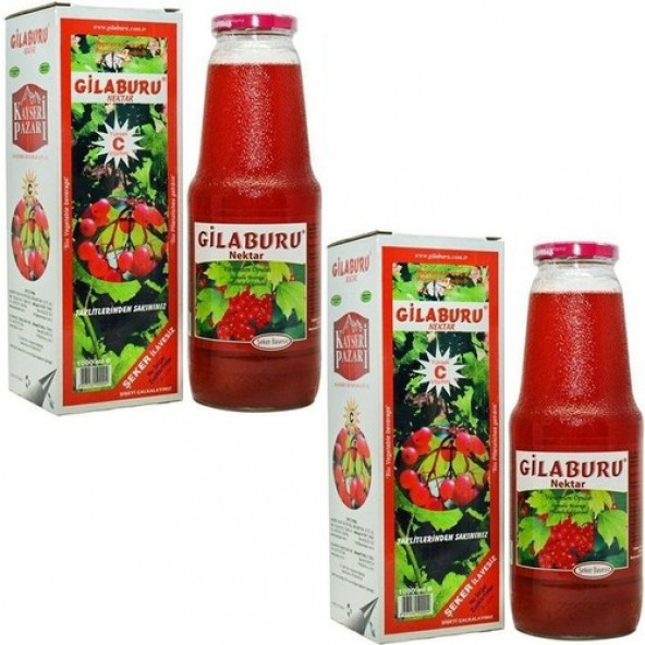 Kayseri pazarı gilaburu suyu 1 Lt x 2 adet ürün görseli 1