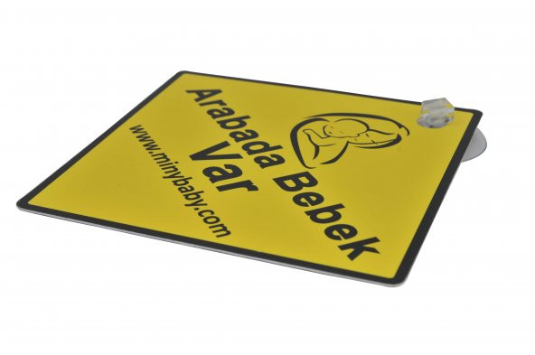 Portakal Safety  Arabada Bebek Var İkazı - 2