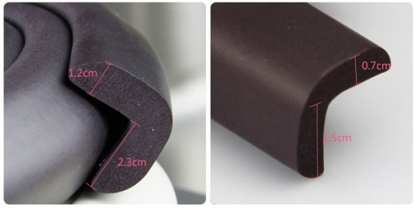 Portakal Safety Kahve Kenar-Köşe 10 Metre Kenar + 10 Adet Köşe - 2