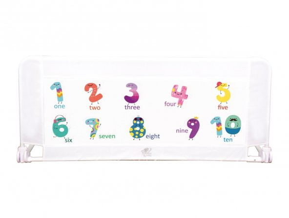 Portakal Safety Katlanabilir Yatak Bariyeri-Beyaz - Resim 4