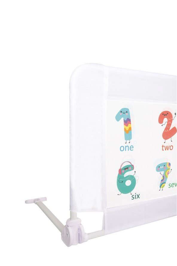 Portakal Safety Katlanabilir Yatak Bariyeri-Beyaz - Resim 5