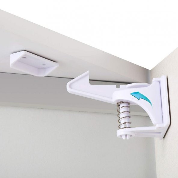Portakal Safety Vidalı Çekmece-Dolap Kilidi - 3