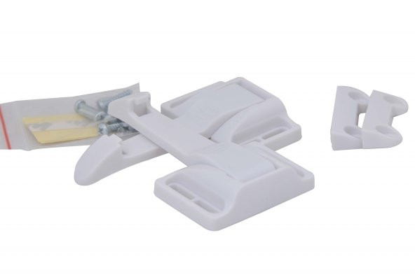 Portakal Safety Vidalı Çekmece-Dolap Kilidi - 4