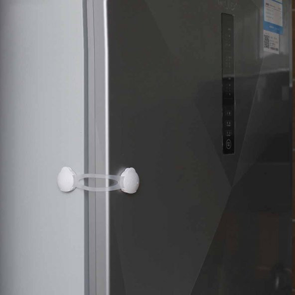 Portakal Safety Çok Amaçlı Dolap Kilidi -2 Li Uzun - Resim 3