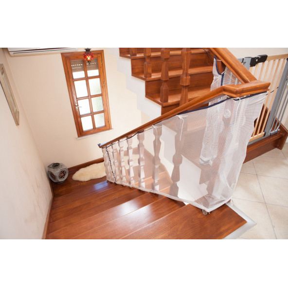 Portakal Safety Merdiven/ Balkon Güvenlik Filesi - 2