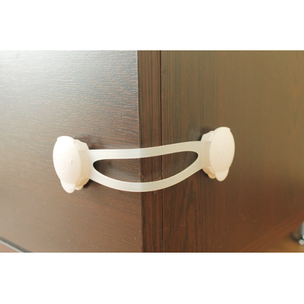 Portakal Safety Çok Amaçlı Dolap Kilidi -2 Li Uzun - Resim 6