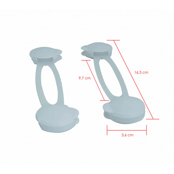 Portakal Safety Çok Amaçlı Dolap Kilidi -2 Li Uzun - Resim 9