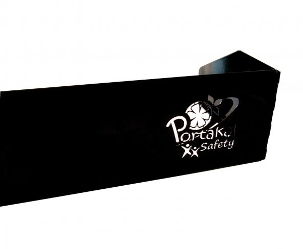 Portakal Safety Genişleyebilen Ocak Bariyeri-Siyah - 2
