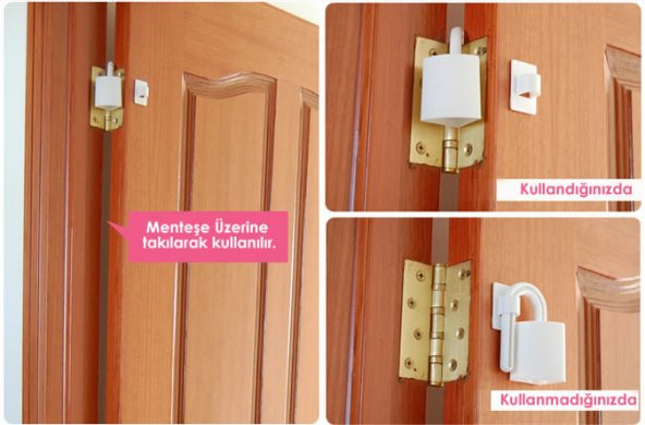 Portakal Safety Kapı Stoperi Parmak Koruyucu 2 Adet - 6