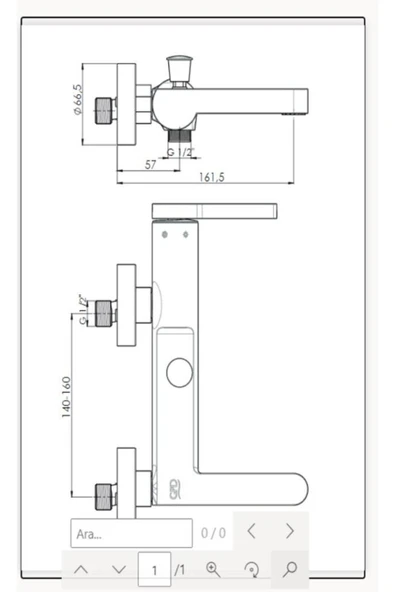 Gildo Mbb165-k-r Banyo Bataryası Krom - Rose Gold - Resim 2
