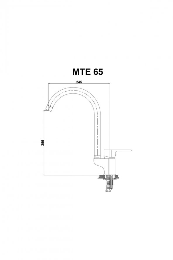 Gpd Atros Tek Gövde Eviye Bataryası Gpd Mte 65 - 2