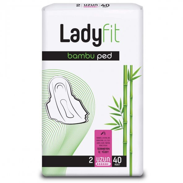 Ladyfit Bambu Uzun Ped 20x3 60 Adet - Resim 2