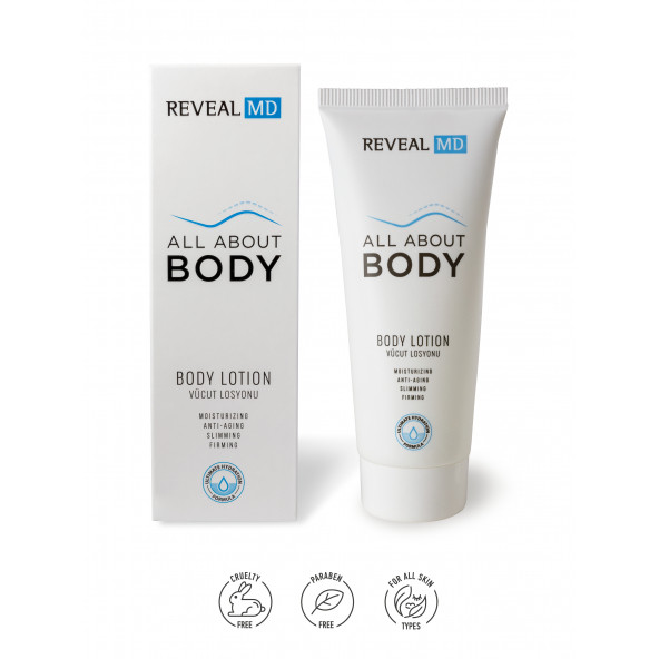 Reveal MD Vücut Şekillendirici Selülit Karşıtı Sıkılaştırıcı Etkiler Amaçlayan Vücut Kremi Losyonu 200 ml