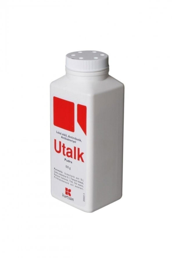 Utalk Pudra 100gr Antibakteriyel Antimikotik Bebek Pudrası - 1