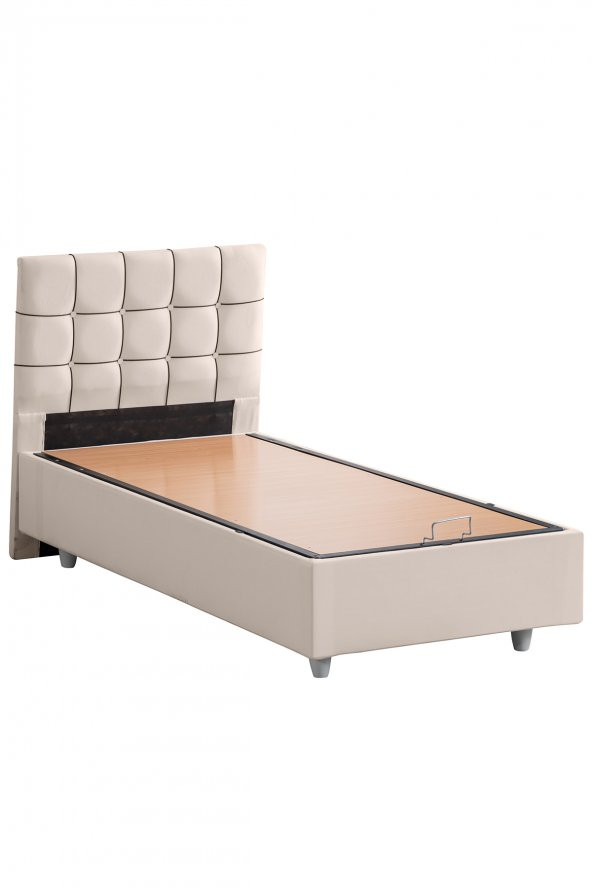 Setay Tavira İkili Set, Tek Kişilik Baza Başlık Seti - Krem - 4