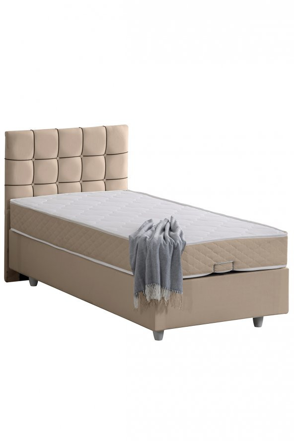 Setay Tavira Tek Kişilik Baza Başlık Letto Yatak Seti - 2