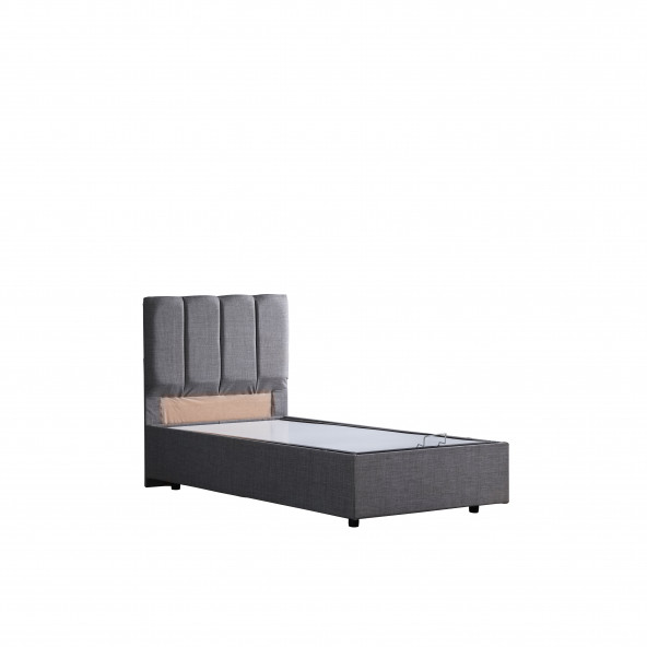 Setay Defne Tek Kişilik Baza Başlık Comfort Yatak Seti, Gri - 3
