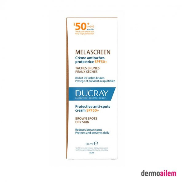 Ducray Melascreen Protective Anti-spot Cream Spf 50+ Faktör 50 ml