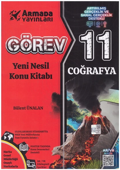 ARMADA 11.SINIF GÖREV COĞRAFYA YENİ NESİL KONU KİTABI