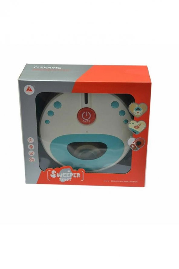 Can Oyuncak Sweeper Robot Süpürge HJ604 - Resim 2