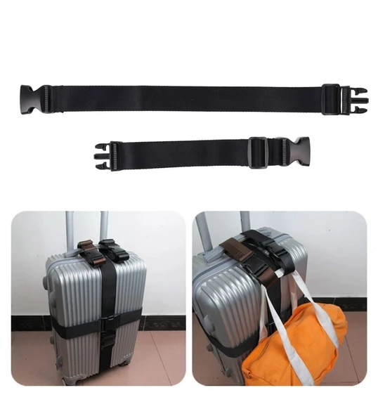 Balp Bordo Renk Valiz Bavul Emniyet Kemeri 4 Adet En 4cm - 2