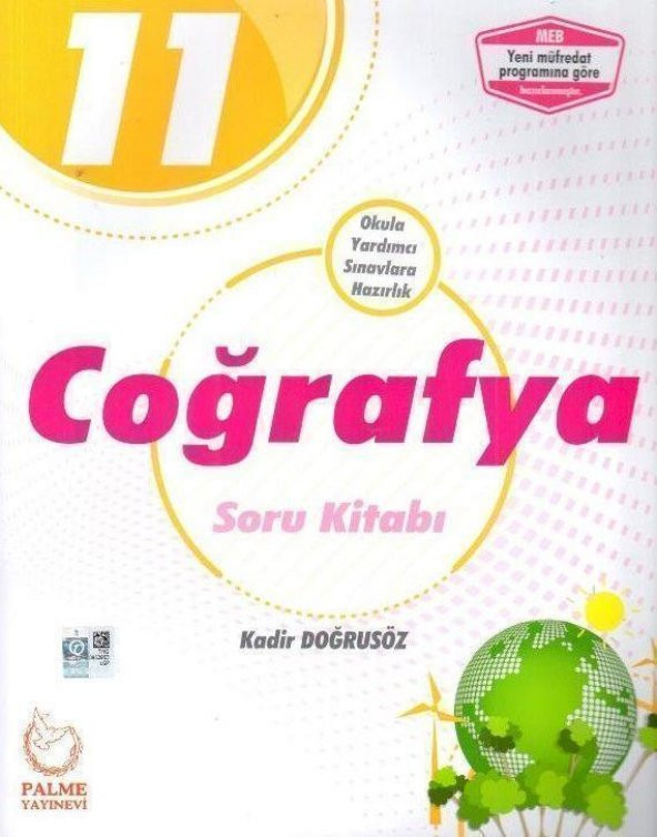 11.Sınıf Coğrafya Soru Kitabı Palme Yayınları