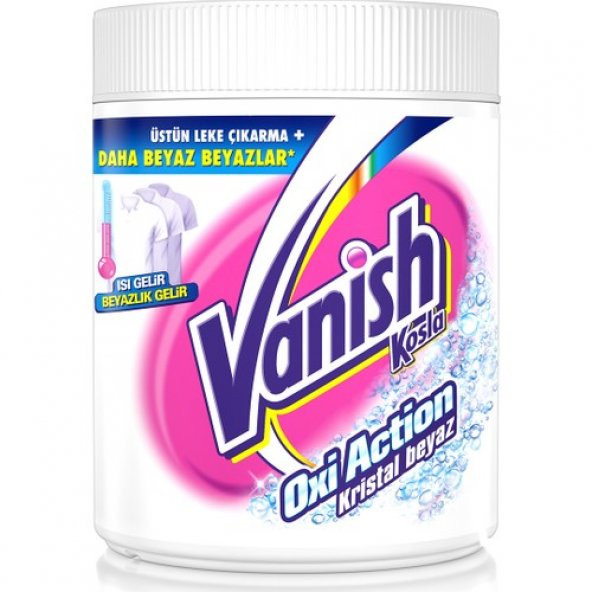 Vanish Kosla Oxi Action Toz Leke Çıkarıcı 400 gr Beyazlar İçin - 2