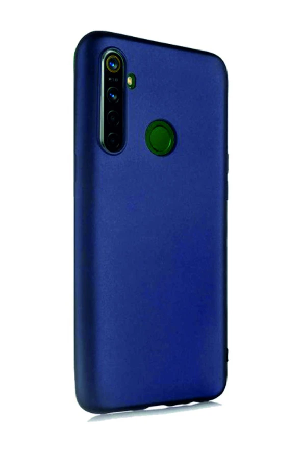 Realme 5i Kılıf Kamera Korumalı Silikon Rubber Arka Kapak