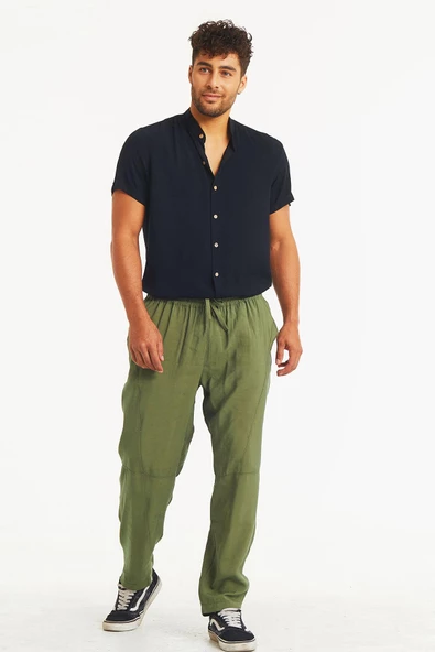 Beli Lastikli Cepli Erkek Pantolon - 3