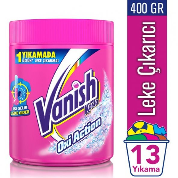 Vanish Kosla Oxi Action Toz Leke Çıkarıcı 400 gr Renkliler İçin