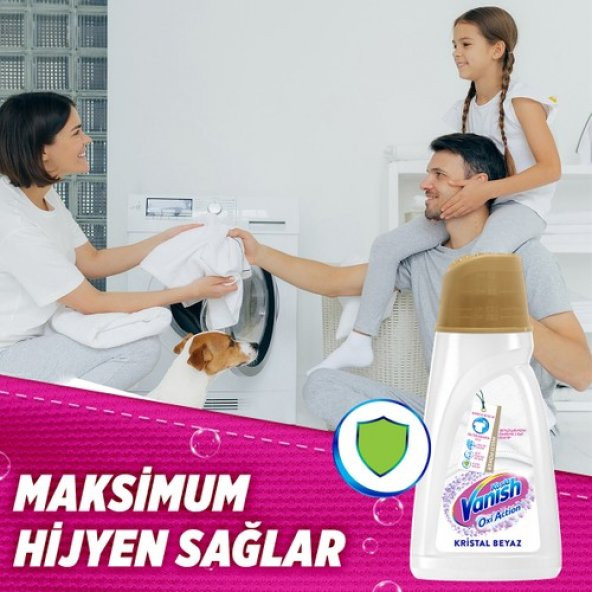 Vanish Kosla Gold Çamaşır Deterjanı Leke Çıkarıcı Sıvı 1000 ml Beyazlar İçin - 6