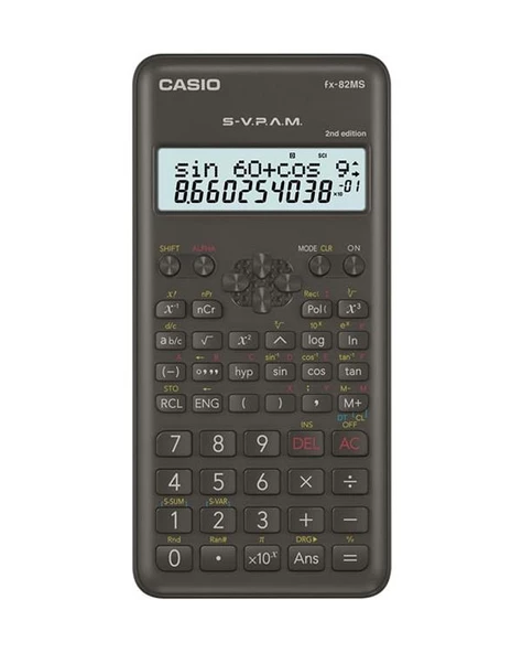 Casio FX-82MS 2. Versiyon Bilimsel Fonksiyonlu Hesap Makinesi - 2