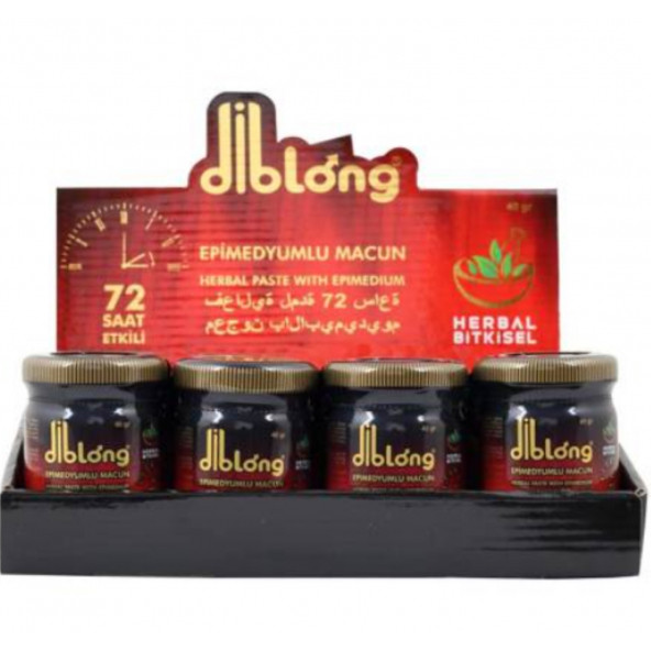 Diblong Ginseng Macun 43 gr 4 Adet - Resim 4